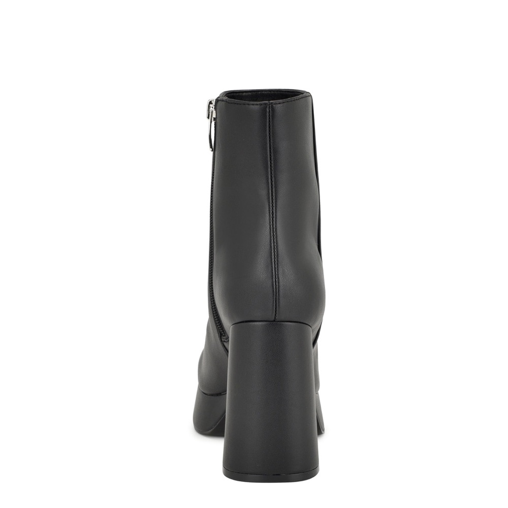 🟡 Nine West Velo Dress Booties - Black - Size 9M - PIOG - Picture 8 of 10
